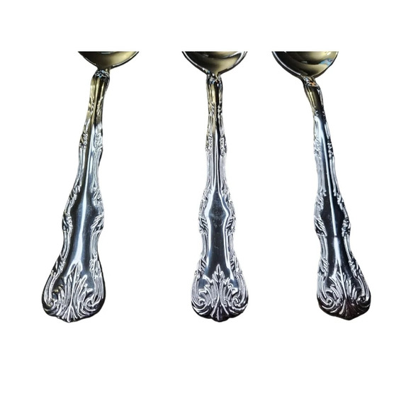 6 PC Reed & Barton Select 18/10 Stainless Victoria Pattern (??) Spoons Teaspoons - Picture 8 of 14